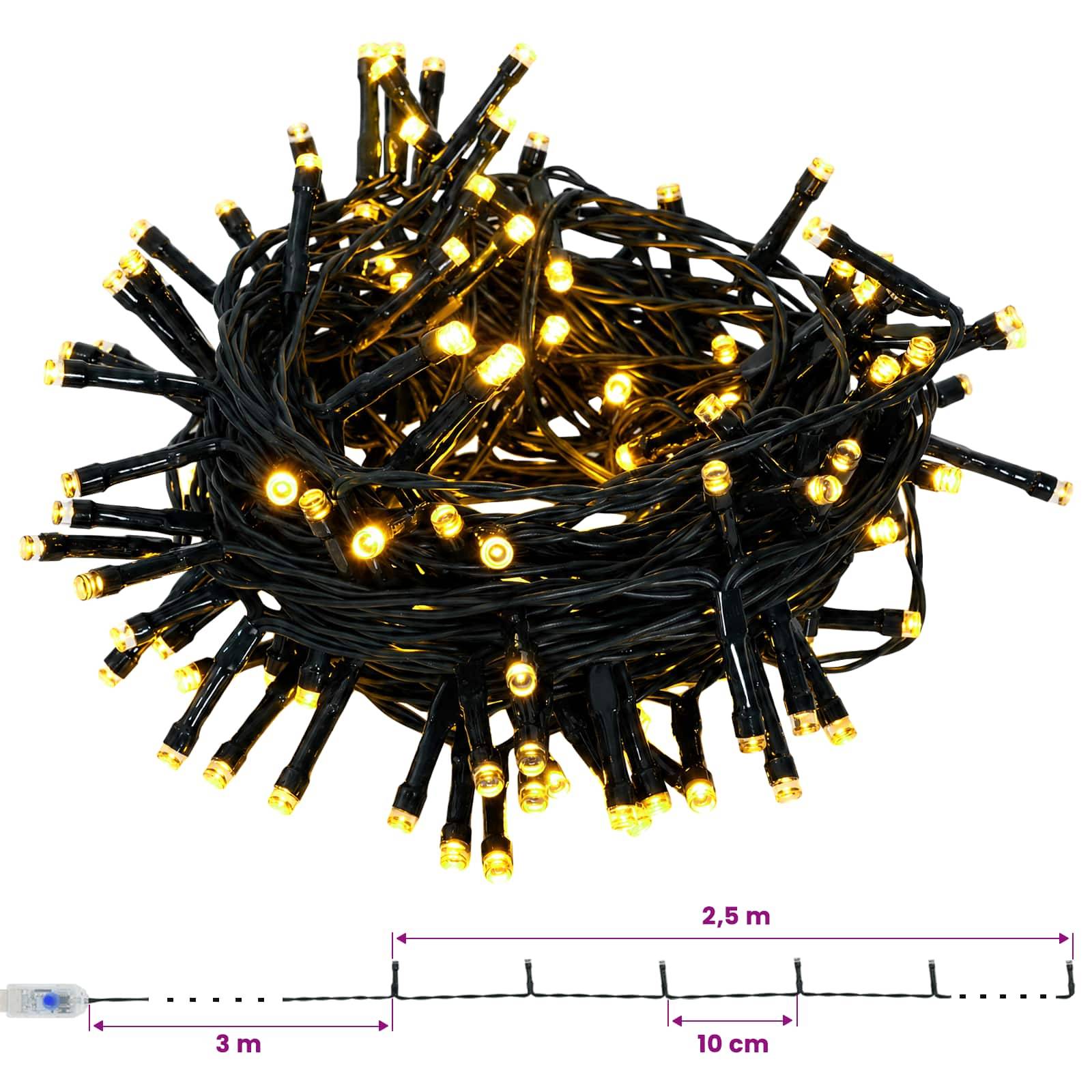 Vidaxl - Couronne de Noël Vert et blanc Ø 50 cm PVC et PE 25 LED vidaXL 42056973 - Image 9