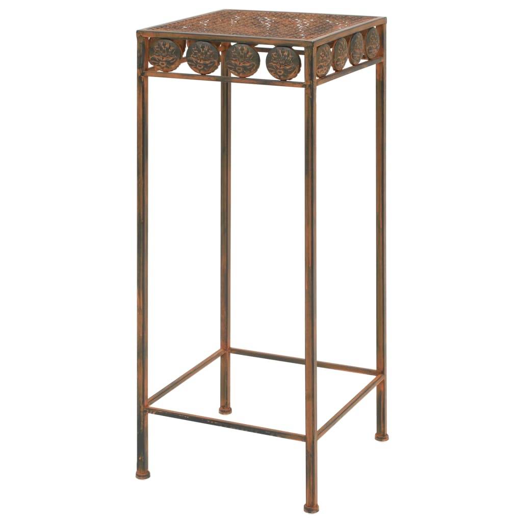 Set de 3 Porte-Plantes Gigognes en Métal Style Vintage pour Jardin et Intérieur Rouillé – ComfortXL Outdoor Living - Image 4