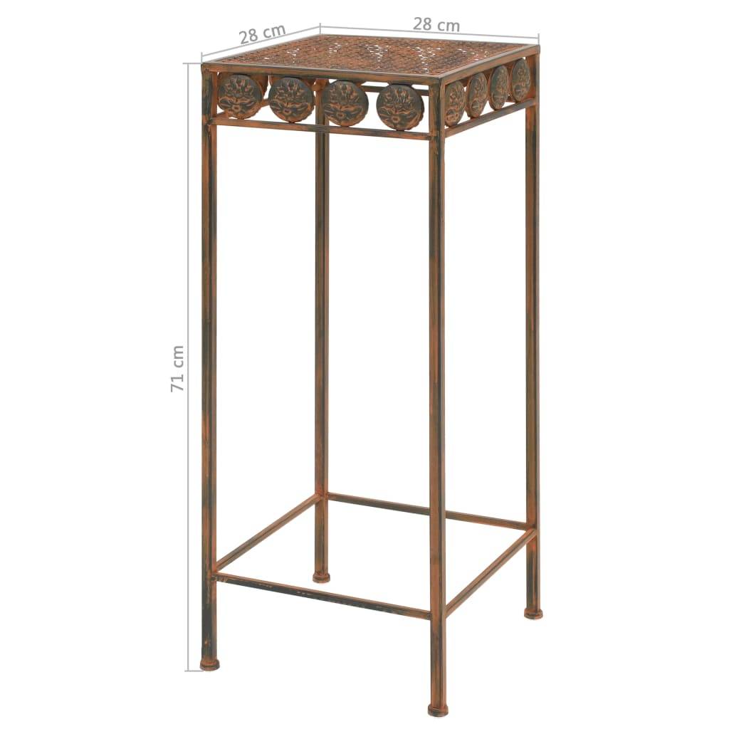 Set de 3 Porte-Plantes Gigognes en Métal Style Vintage pour Jardin et Intérieur Rouillé – ComfortXL Outdoor Living - Image 10
