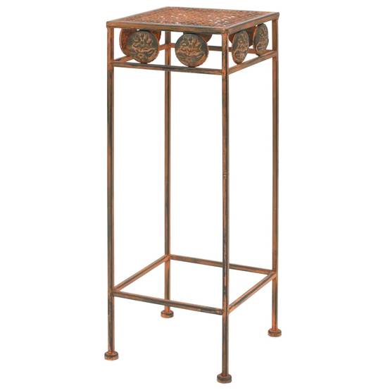 Set de 3 Porte-Plantes Gigognes en Métal Style Vintage pour Jardin et Intérieur Rouillé – ComfortXL Outdoor Living - Image 2