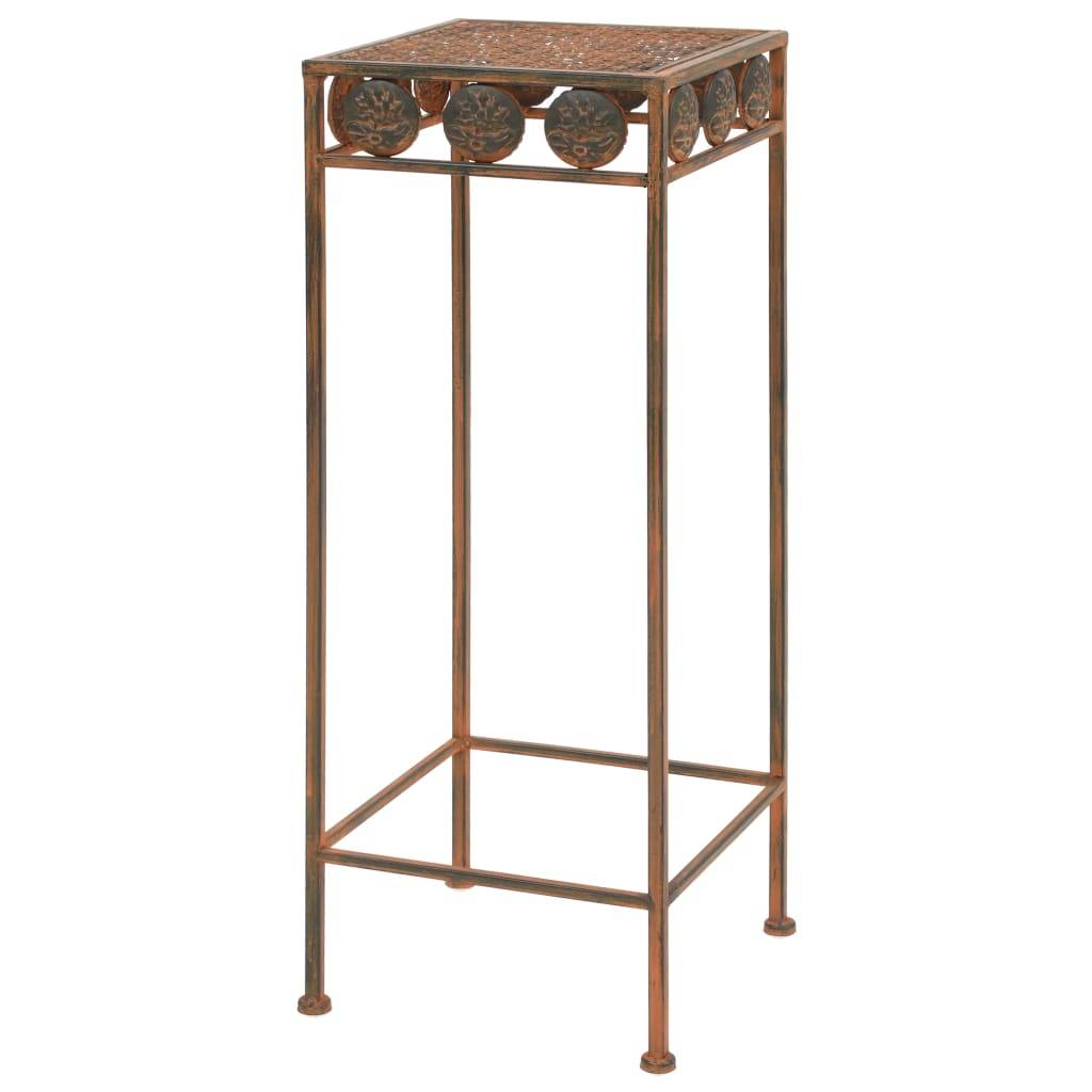 Set de 3 Porte-Plantes Gigognes en Métal Style Vintage pour Jardin et Intérieur Rouillé – ComfortXL Outdoor Living - Image 3