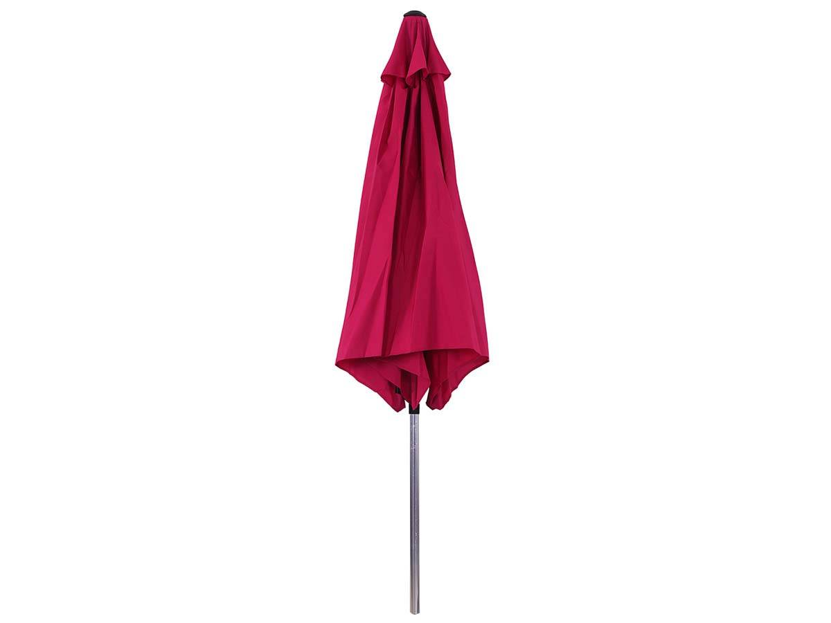 Parasol Jardin Droit Alu "sol" - Rond - ø 3m - Rose -habitat Et Jardin - Image 2