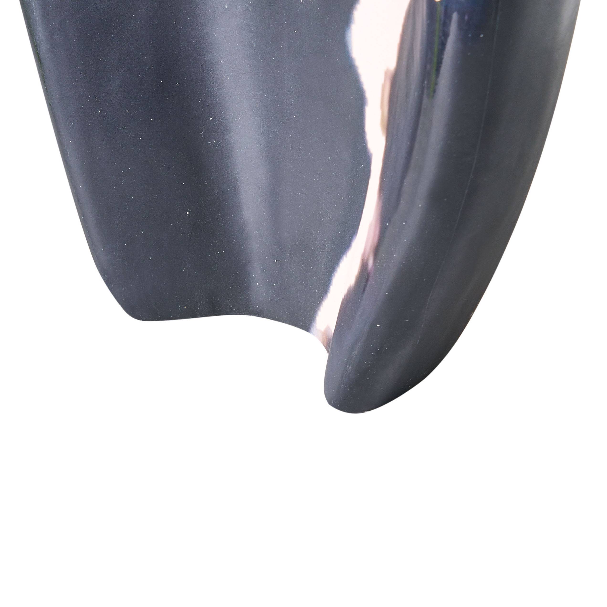 Beliani - Vase décoratif Manguier Noir/beige LAGOS - 10x8x40- Beliani - Image 7