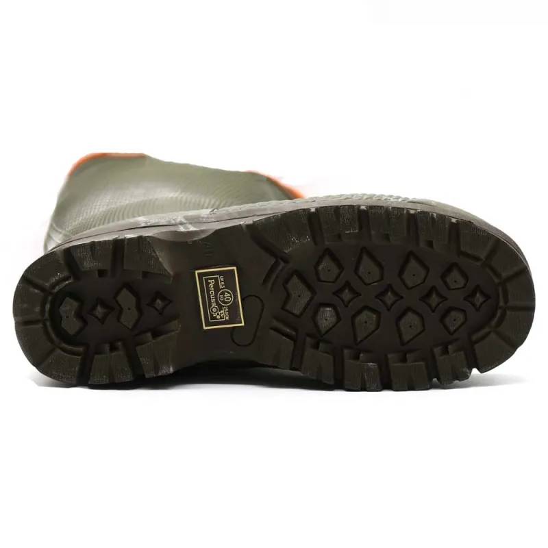 Bottes Percussion Stronger antidérapantes caoutchouc jersey Kaki Percussion - Image 3