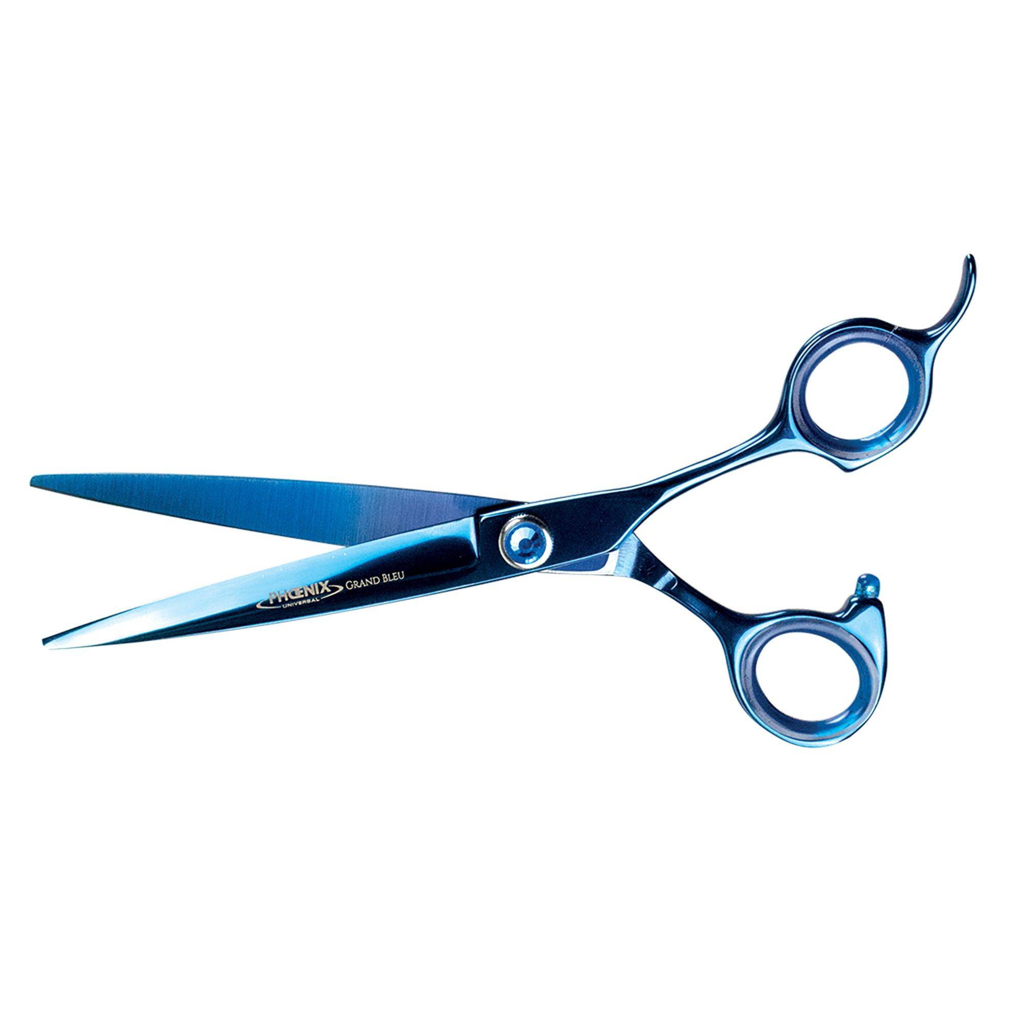 Phoenix Universal - Ciseaux Droits Phoenix Grand Bleu : 18 cm PHOENIX UNIVERSAL