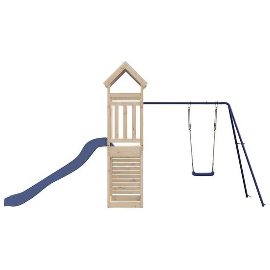 Aire de jeux d'extérieur - Jeu Plein air enfant bois de pin massif-JU1508 - Image 7