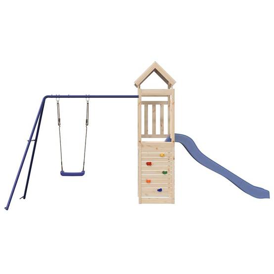 Aire de jeux d'extérieur - Jeu Plein air enfant bois de pin massif-JU1508 - Image 3
