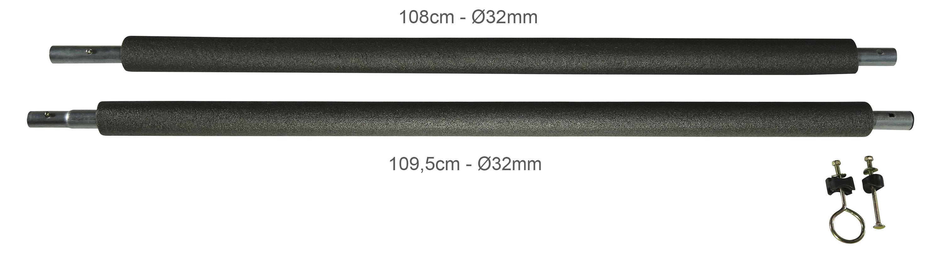 Kangui - Poteau de filet trampoline Ø32 mm Punchi - Hauteur filet 180 cm Kangui - Imagen 7