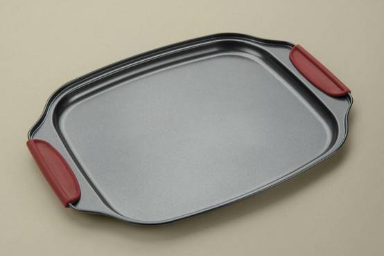 Plaque à biscuits avec revêtement anti-adhésif - 30 x 25,5 cm - Convient aux fours - Myway - Imagen 6