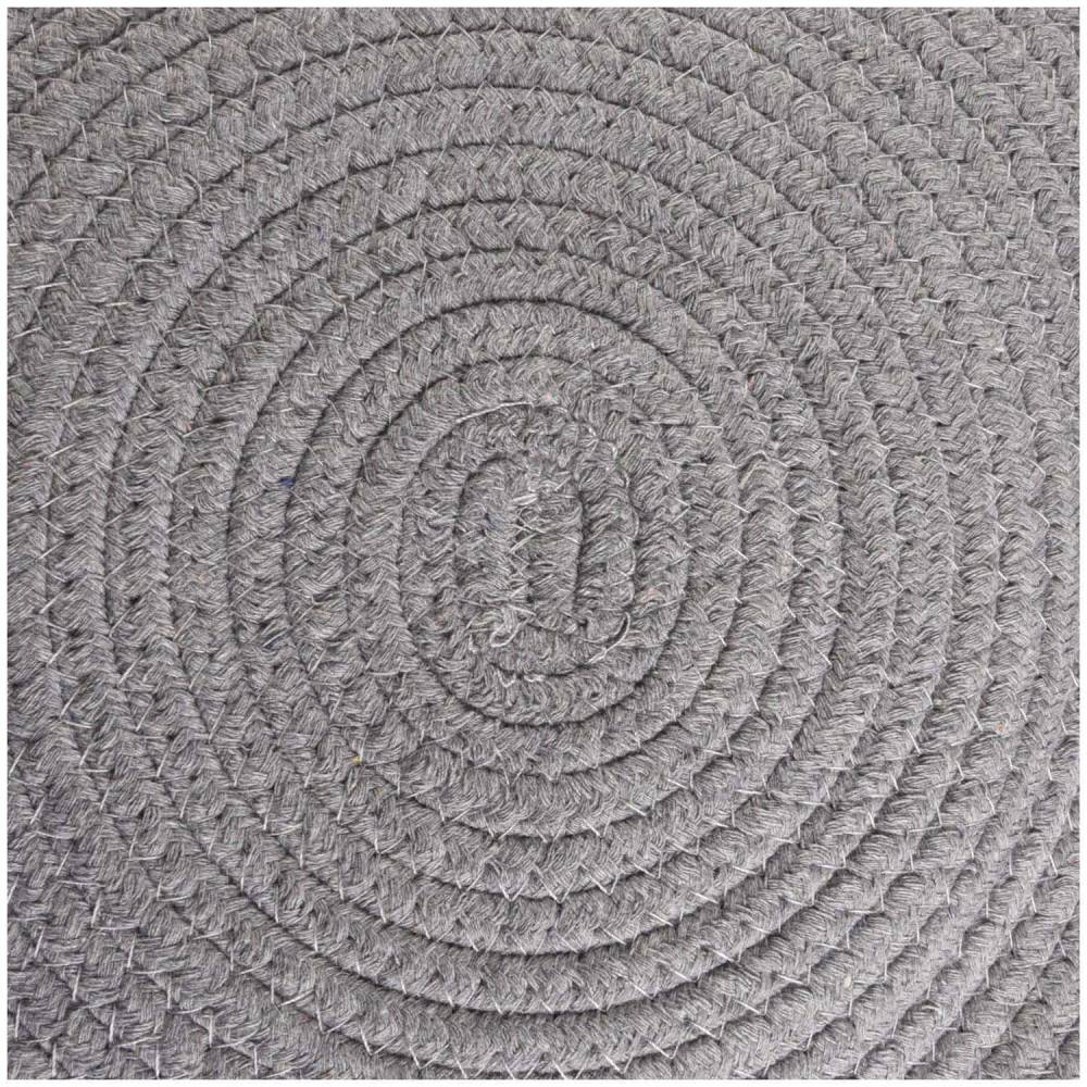 Panier + coussin rond Hebe. ø 33 x 15 cm. couleur gris. pour chat. - Image 4