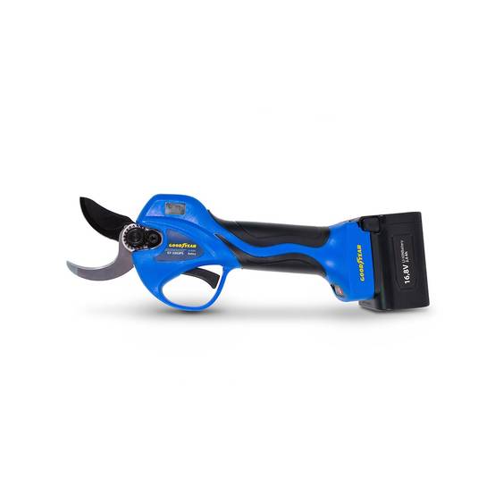 Sécateur électrique Professionnel 16,8V + 2 Batteries Lithium 2Ah Ø Coupe 32 mm Moteur Brushless GOODYEAR - Imagen 2