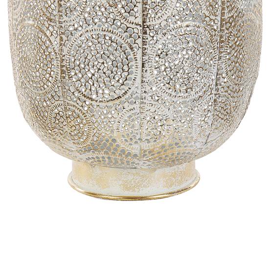 Beliani - Lanterne Métal Doré LANTAU - 25x25x30- Beliani - Image 6