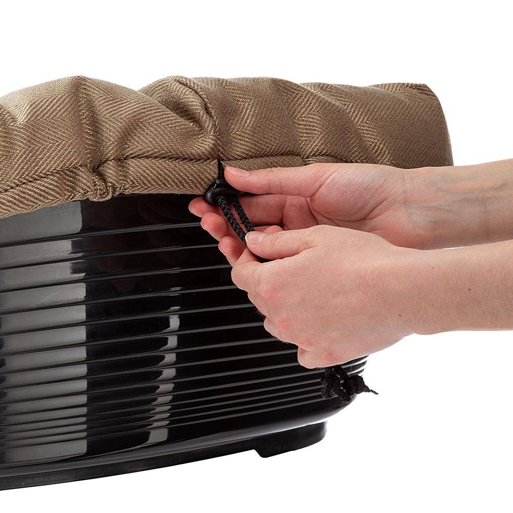 Ferplast - Ferplast Coussin pour Panier Chien SOFA' TWEED 8, Matelas Rembourré pour Lit pour Chien d'intérieur, Remplacement pour Panier Corbeille en Plastique - Imagen 4
