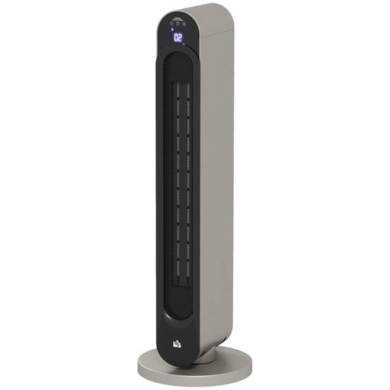 Chauffage électrique, 3 modes, minuterie 12 heures, affichage LED, fonction pivotante - Image 2