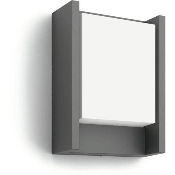 Philips - Applique murale - PHILIPS - Arbour - Éclairage extérieur - Lumiere blanche chaude - Large - IP44 - Image 3