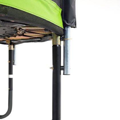 Kangui - Trampoline Ø 300cm + filet de sécurité + échelle + kit ancrage - PUNCHI 300 Vert Kangui - Image 7