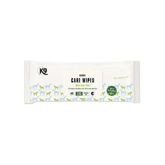 Lingettes K9 pour pattes, pelage, truffe, et museau 72 pcs K9 COMPETITION