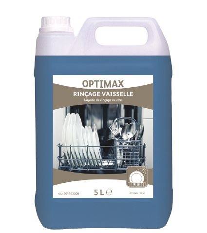 Optimax Rinçage Vaisselle - Lot de 3 Colis de 2 Bidons de 5L - Diversey