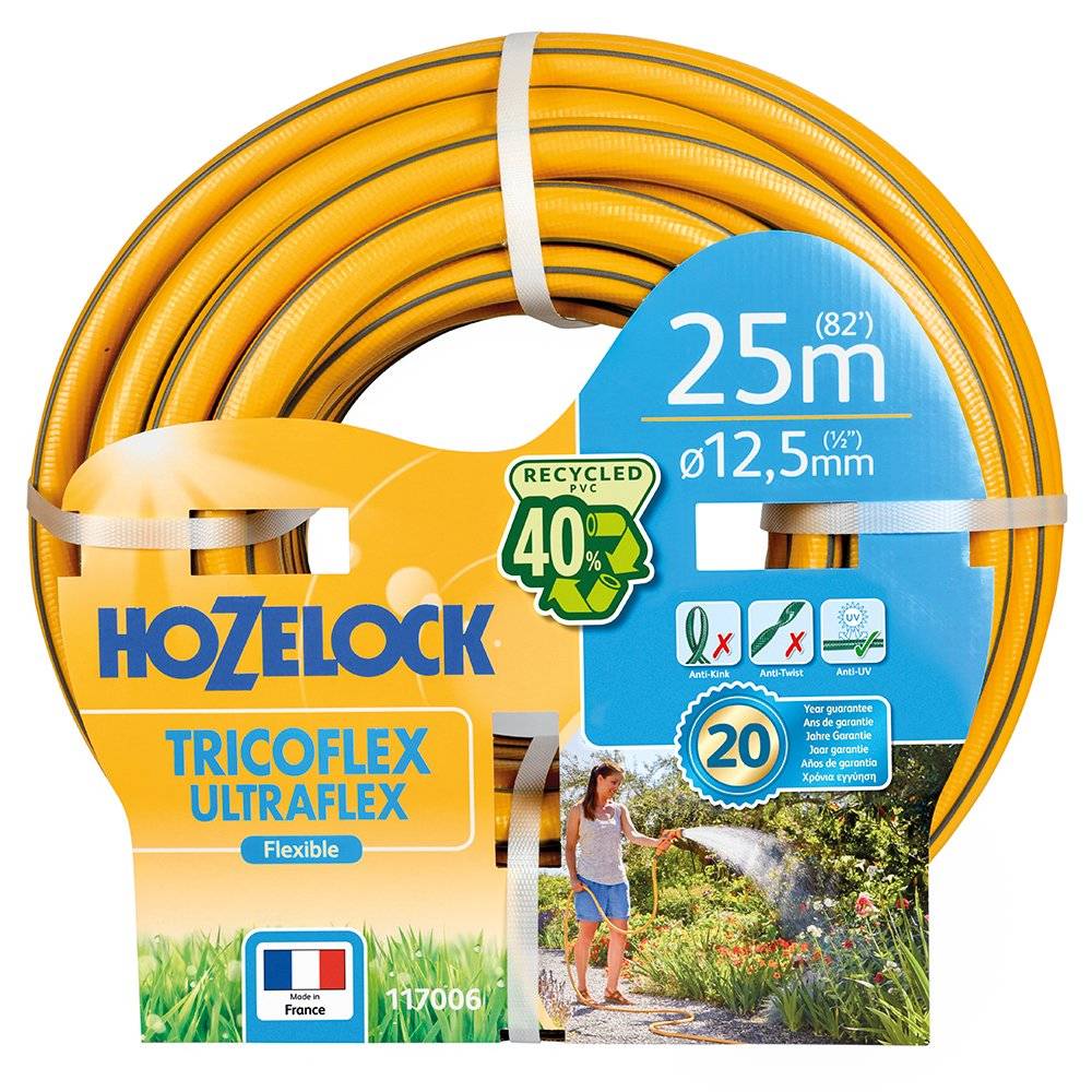Hozelock - Tuyau d'arrosage HOZELOCK Tricoflex Ultraflex L.50 m D.25 mm - Image 3