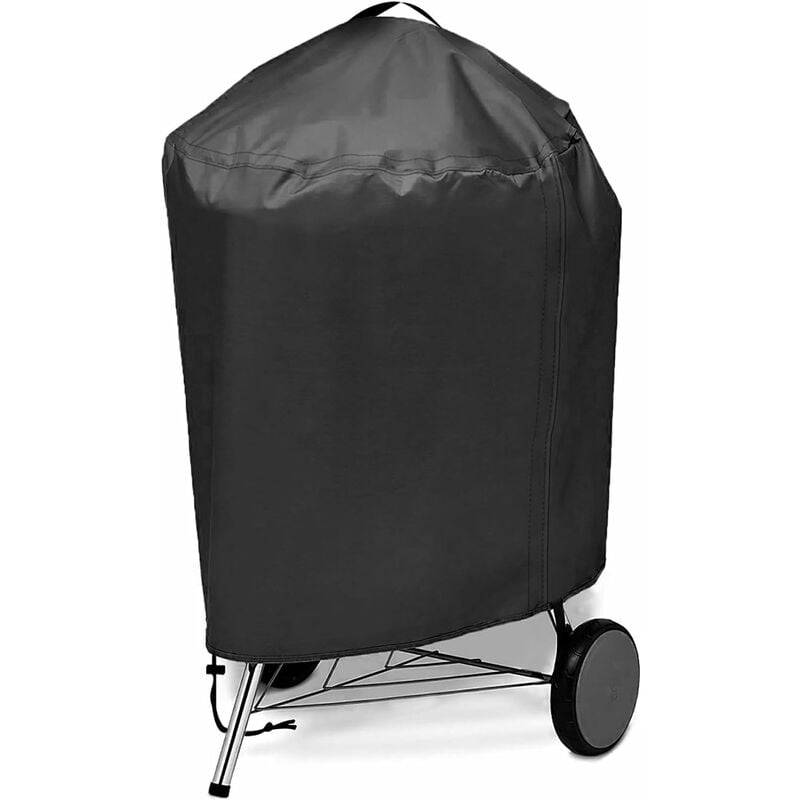 IntiMeg - Housse Barbecue,Housse Barbecue Gaz Bache Barbecue de Protection BBQ Couverture Anti-UV Imperméable pour Weber,Holland, etc (71*68cm),190g IntiMeg - Image 1