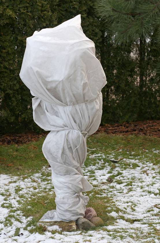 Aquagart - 10 m² voile de protection hivernale en non-tissé, toile d’hivernage, protection contre le gel 80 g, 1,8 m de large - Image 4
