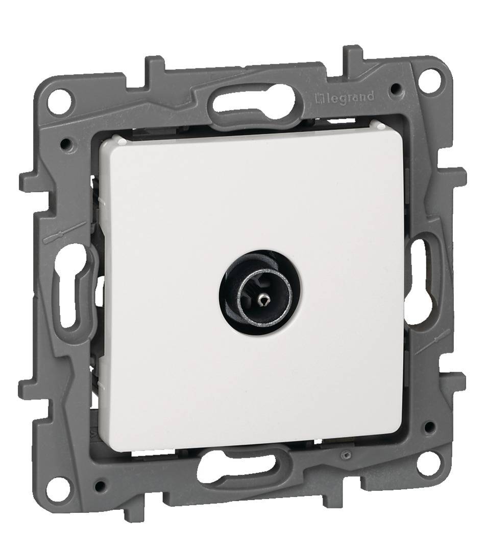 Legrand - Prise TV NILOÉ simple mâle étoile blindée - LEGRAND - 664751