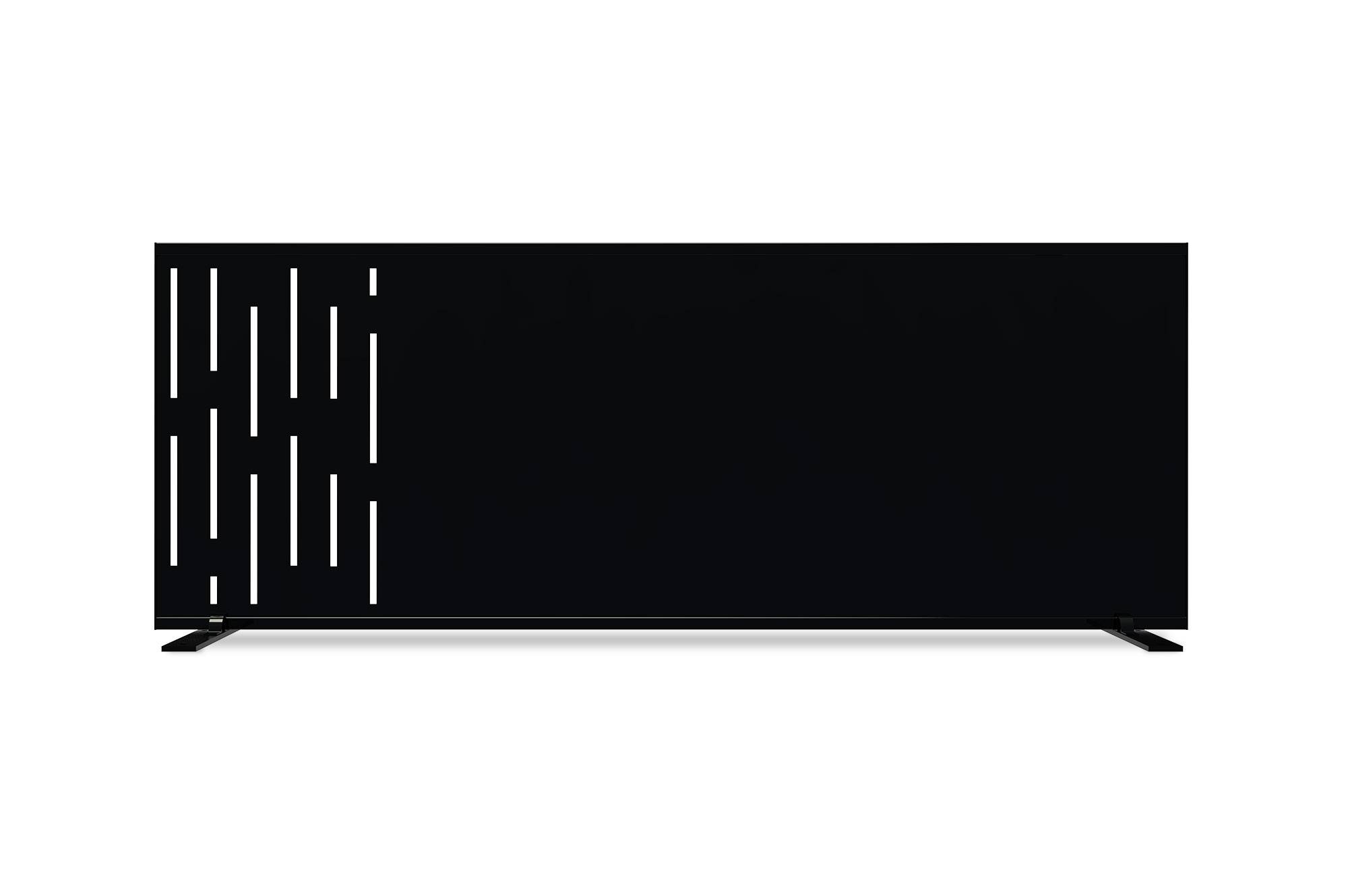 Casanoov Lot de 2 panneaux décoratifs ARLBERG Noir H.160  cm motifs sur le haut - Image 8