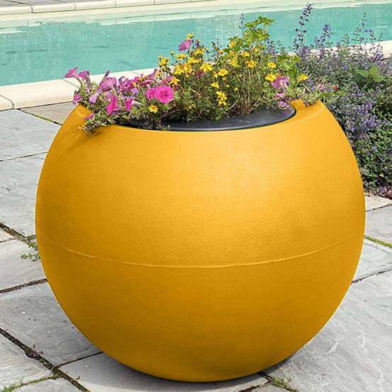 Pots de fleurs sphérique xxl speranza 325l-lot de 2 - Image 3