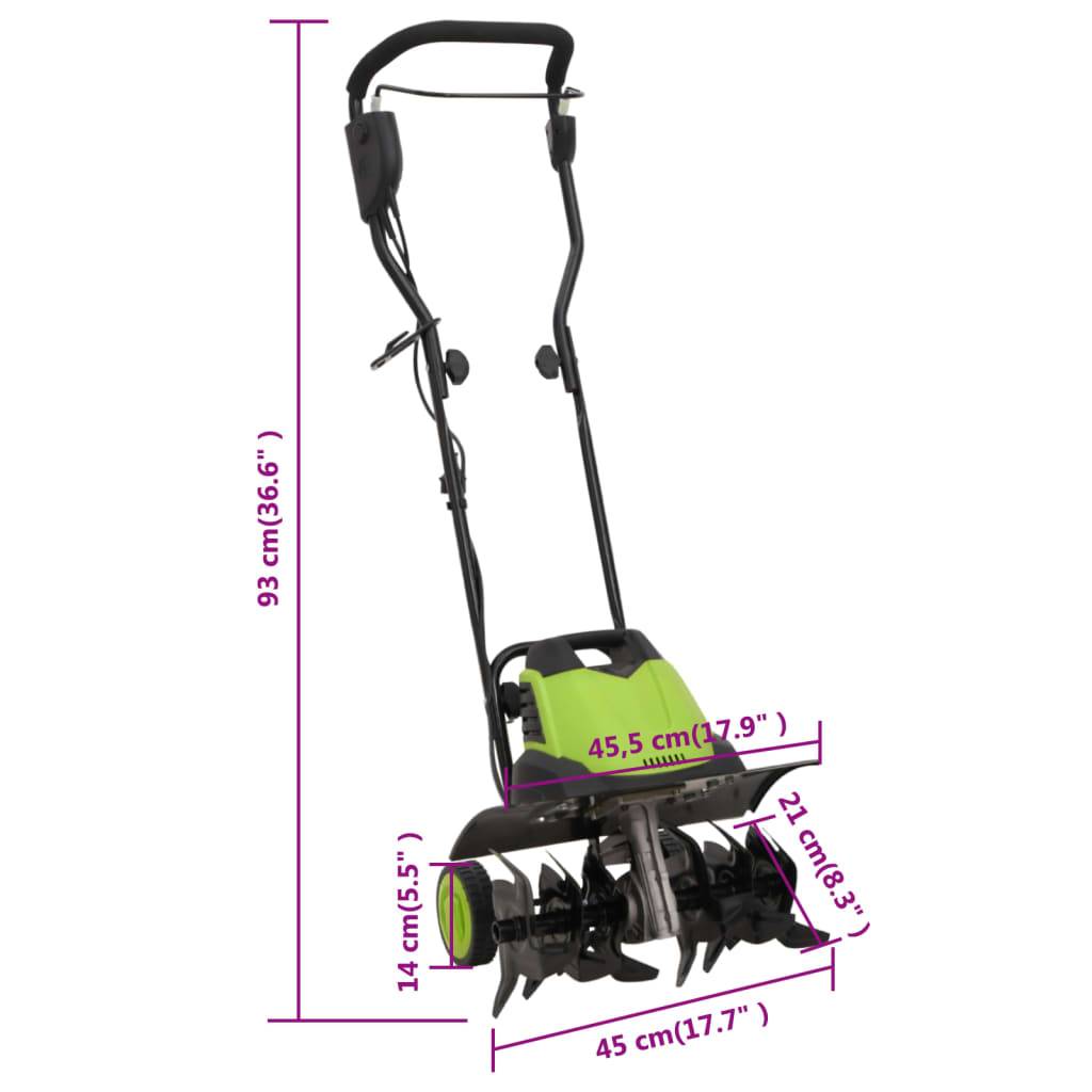 Vidaxl - Motoculteur de jardin à 6 lames électrique 1500 W vidaXL 93807 - Image 3