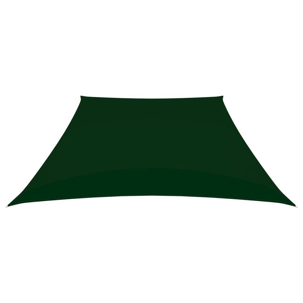Helloshop26 - Voile toile d'ombrage parasol tissu oxford trapèze 2/4 x 3 m vert foncé - Imagen 2