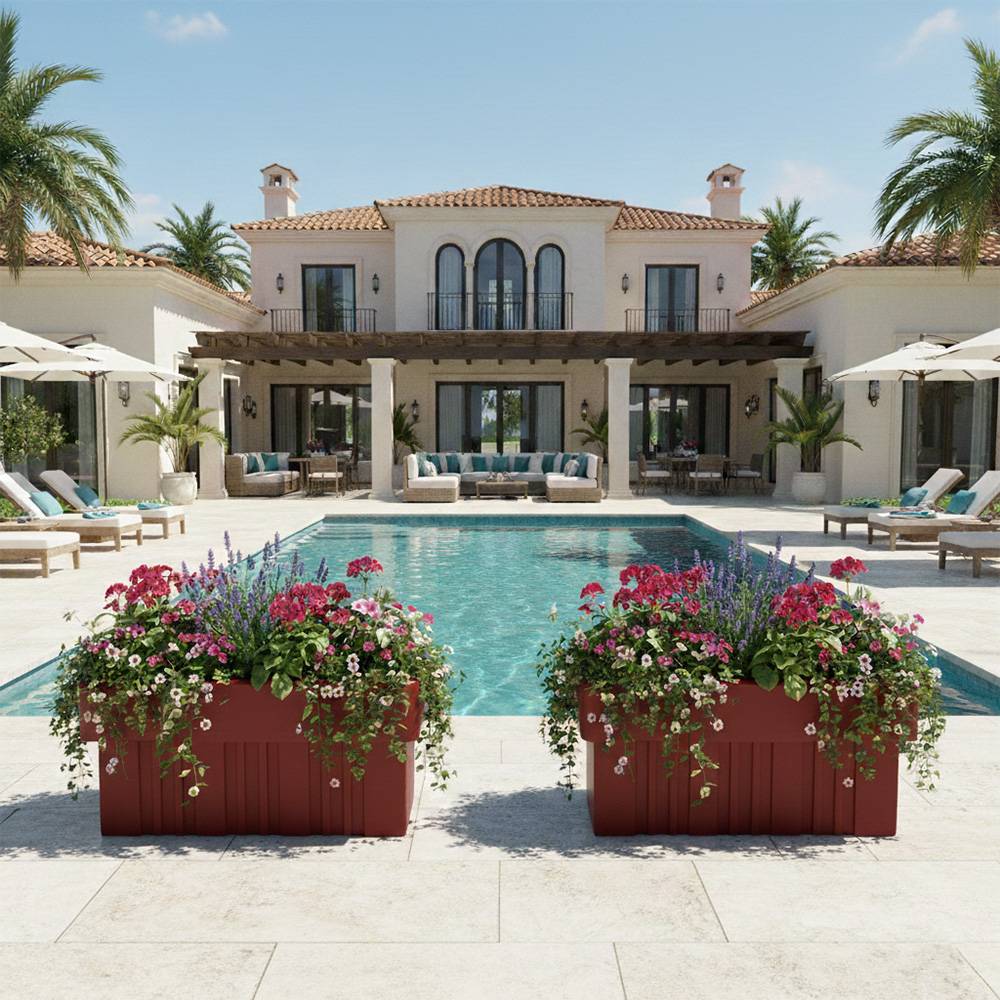 Jardinière bella 135l - bac à fleurs-dare win store - Imagen 4