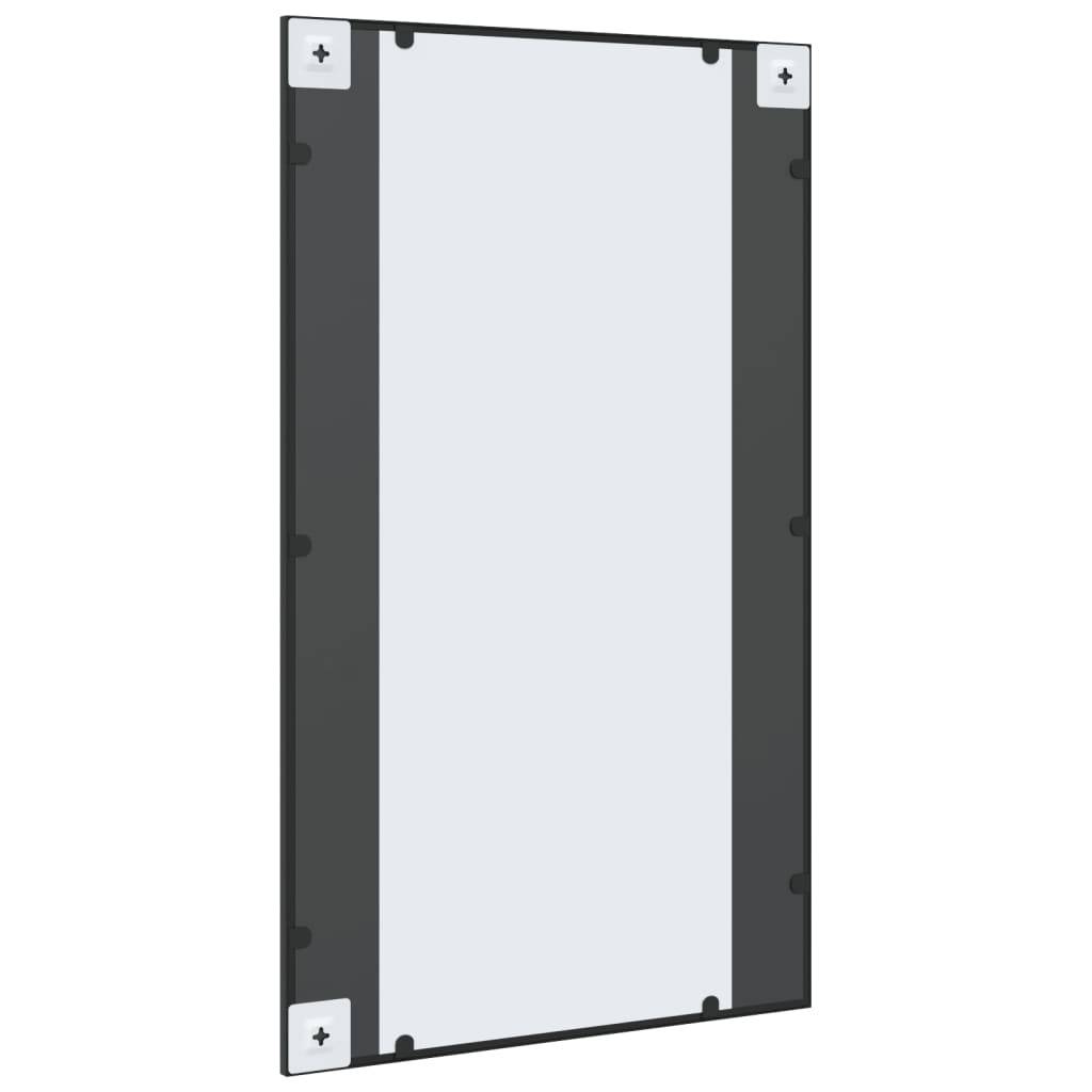 Maison Chic - Miroir mural noir 60x100 cm rectangulaire fer Maison Chic - Image 5