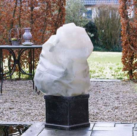 Housse d'hivernage 50g, Couleur Vert, Diamètre 100 cm à l'unité - Image 2
