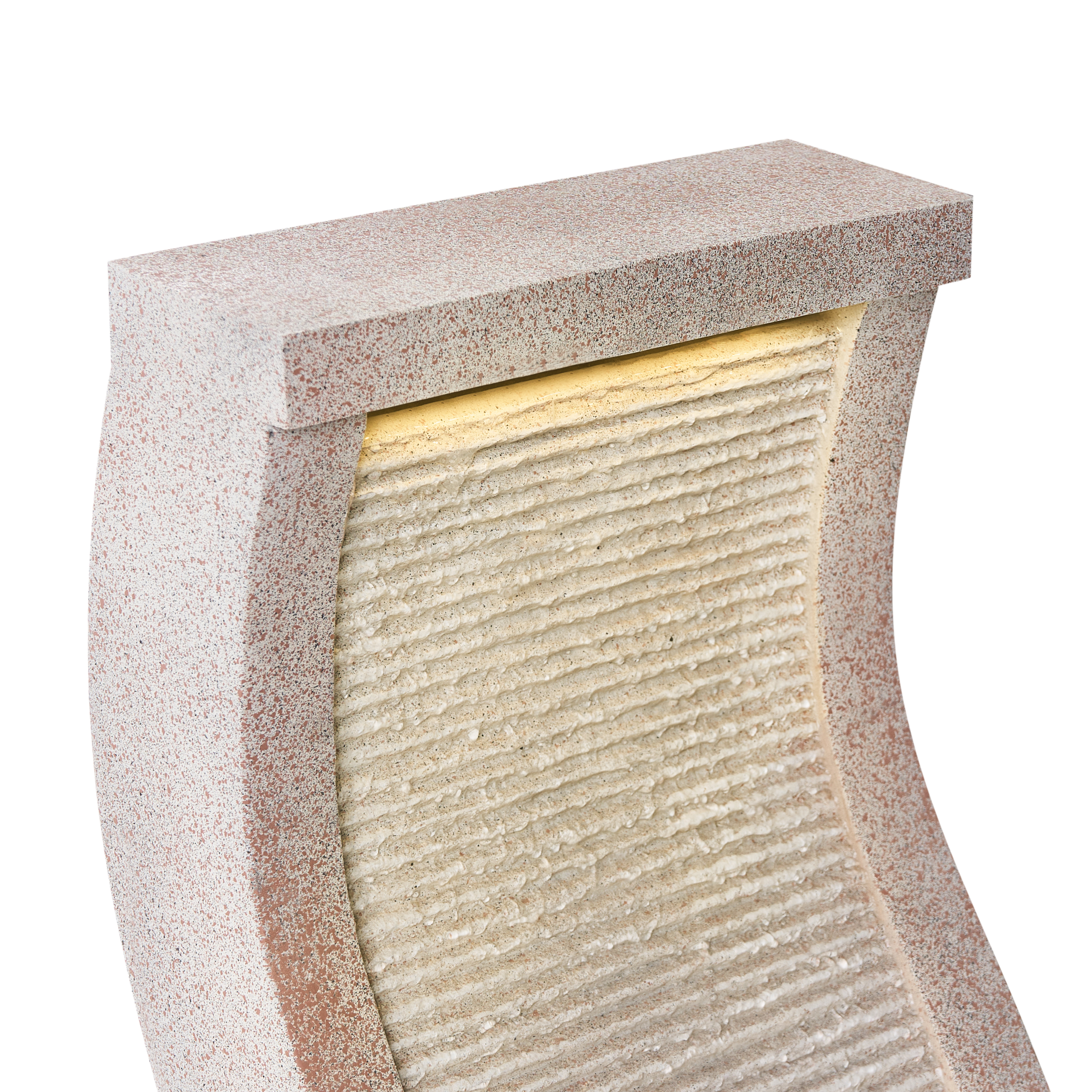 Fontaine décorative Résine Beige FORMIGA - Beliani - Image 6