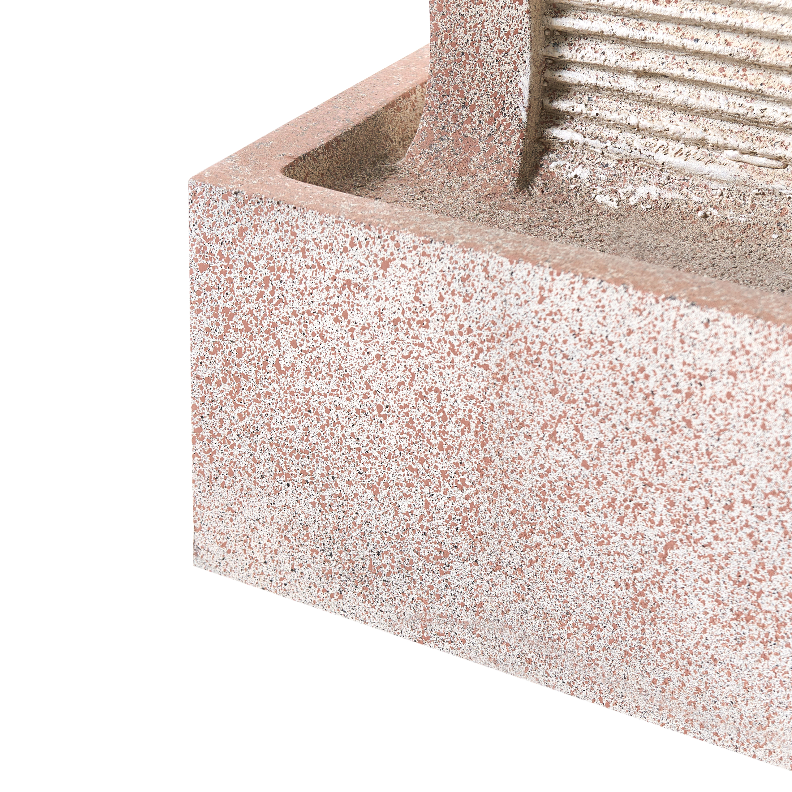 Fontaine décorative Résine Beige FORMIGA - Beliani - Image 8