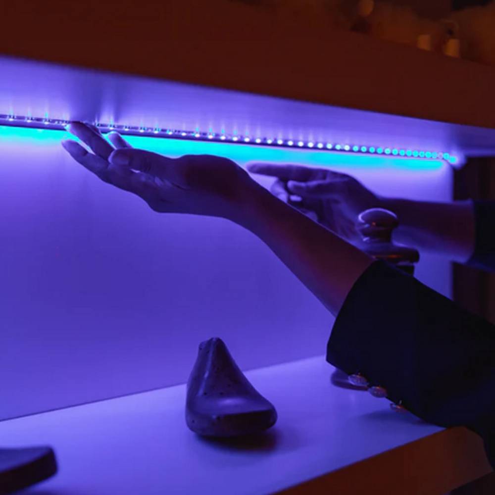 Extension bande noire 1,5m 90 LEDS multicolores RGB  TWINKLY LINE - Imagen 2