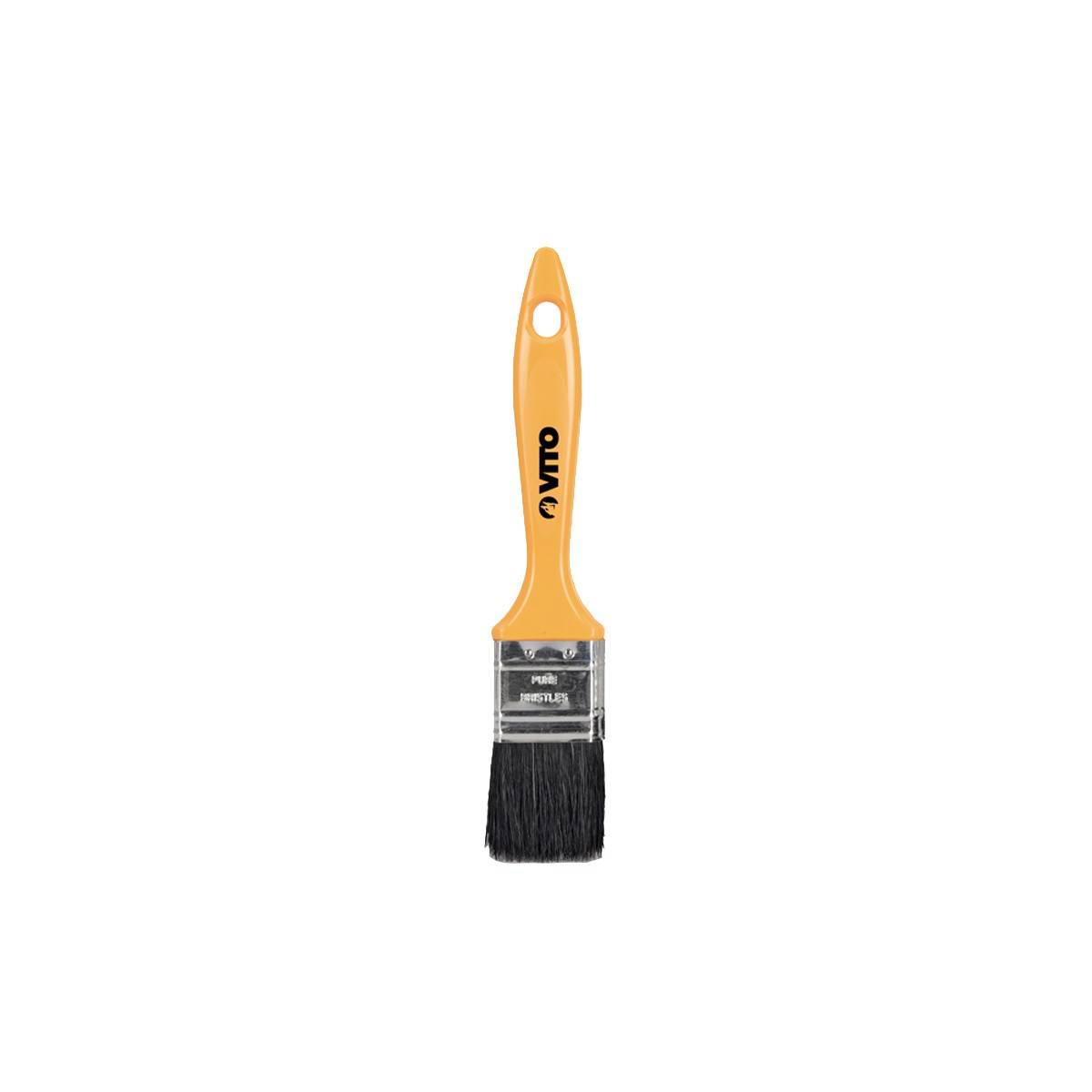 KIT 9 Outils Peinture Bac peinture Rouleau mur sablés +recharge 3 pinceaux plats 2 pinceaux Spatule acier VITO - Image 7
