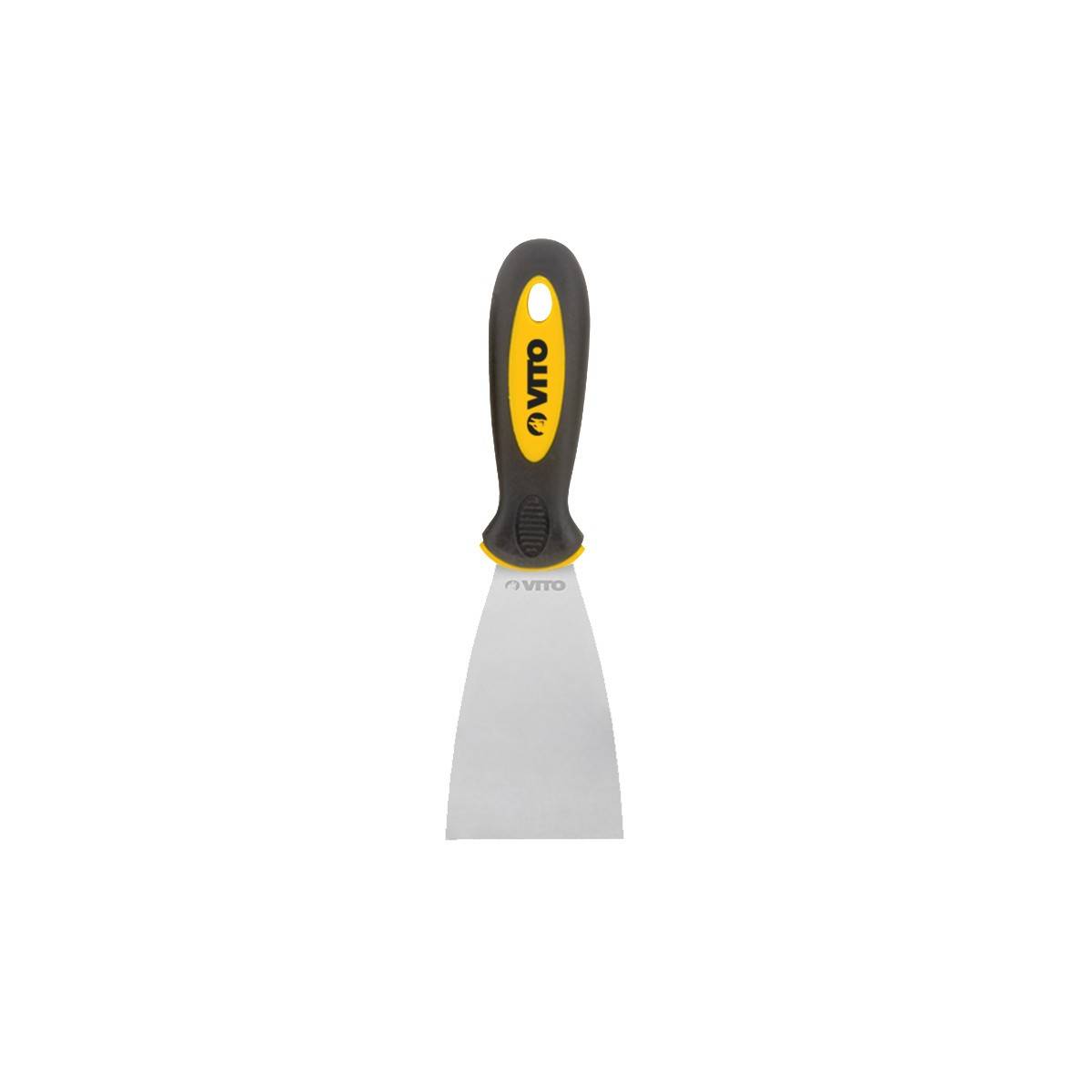 KIT 9 Outils Peinture Bac peinture Rouleau mur sablés +recharge 3 pinceaux plats 2 pinceaux Spatule acier VITO - Image 10