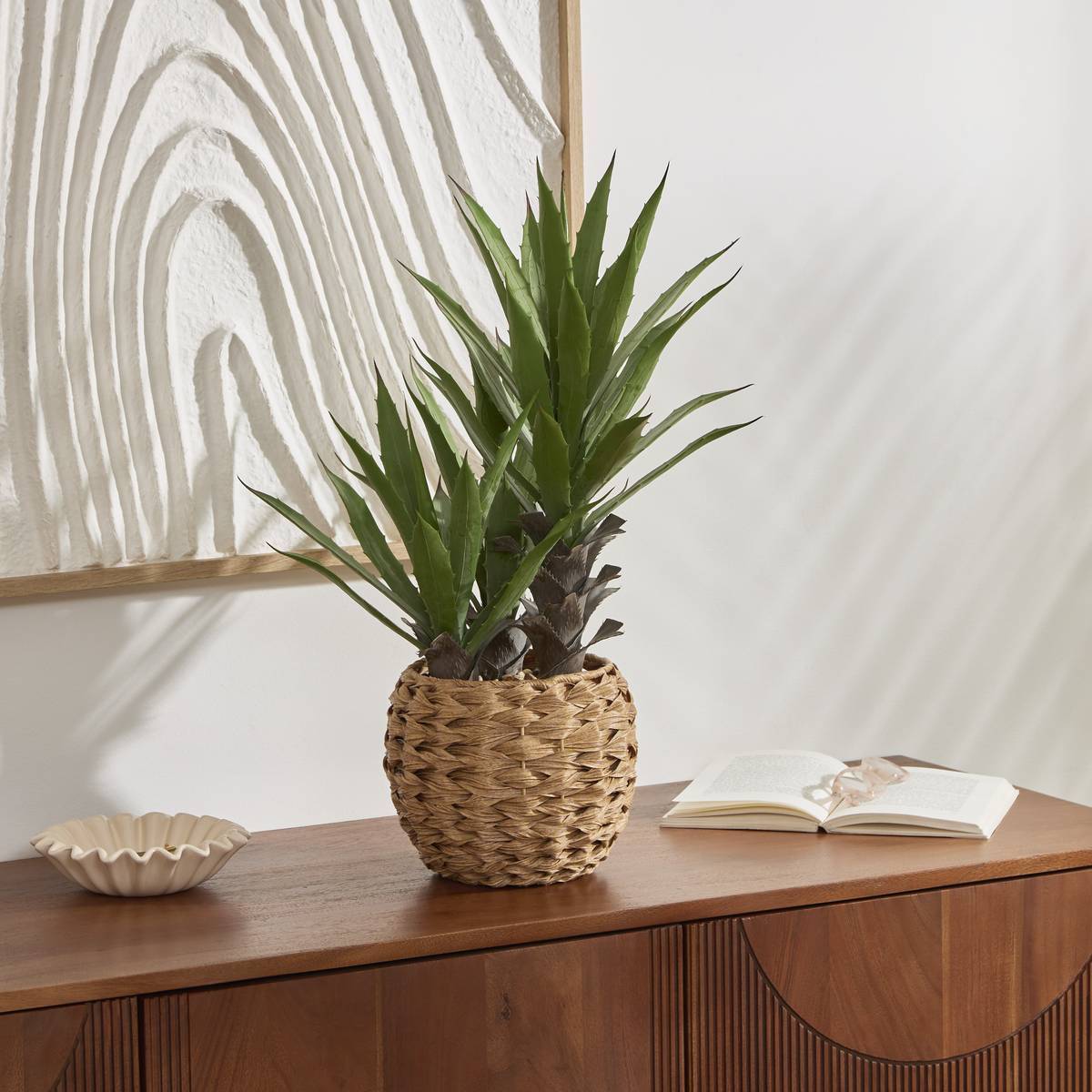 Atmosphera - Agave artificiel Moda H.61cm vert - Atmosphera Créateur d'intérieur - Image 1