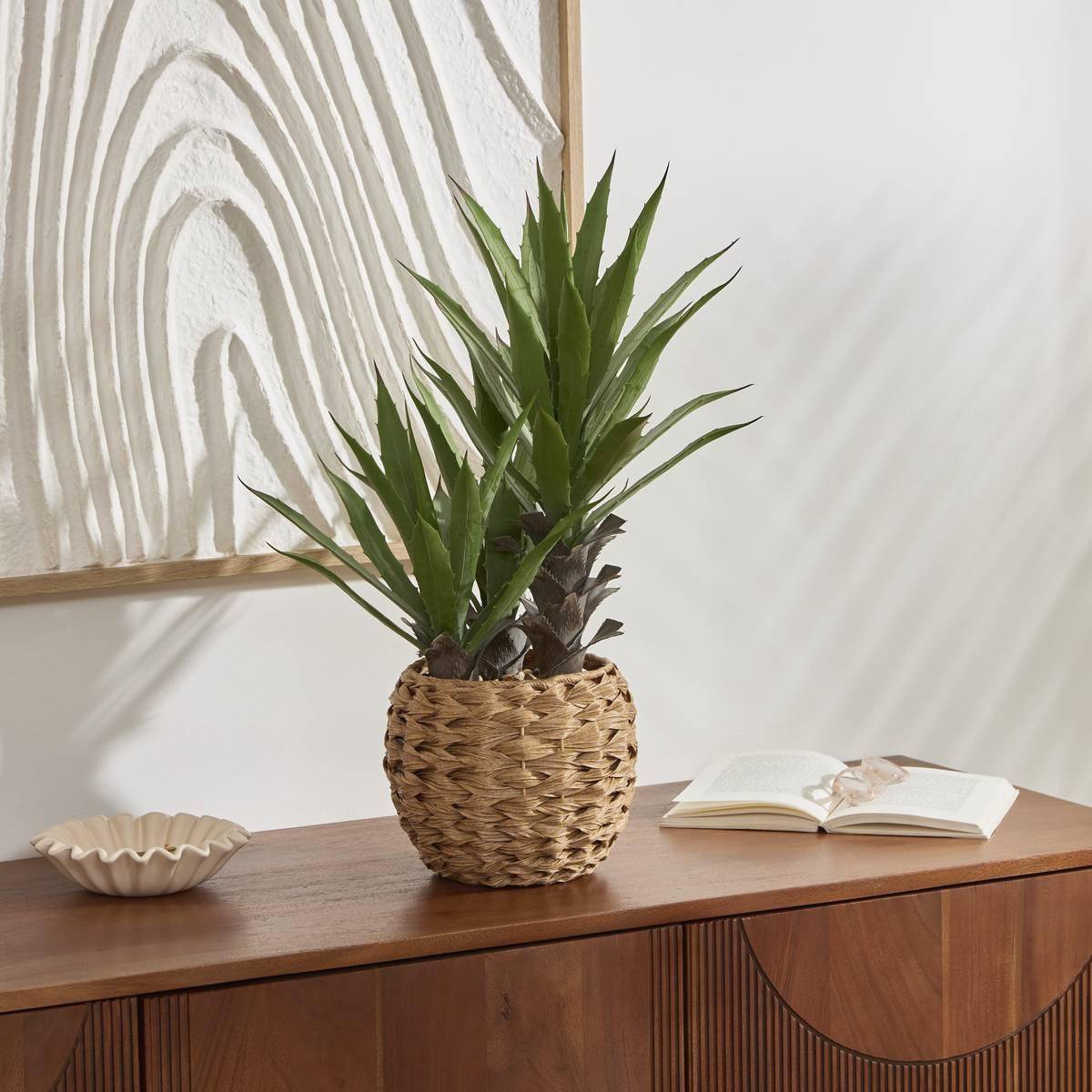 Atmosphera - Agave artificiel Moda H.61cm vert - Atmosphera Créateur d'intérieur - Image 4