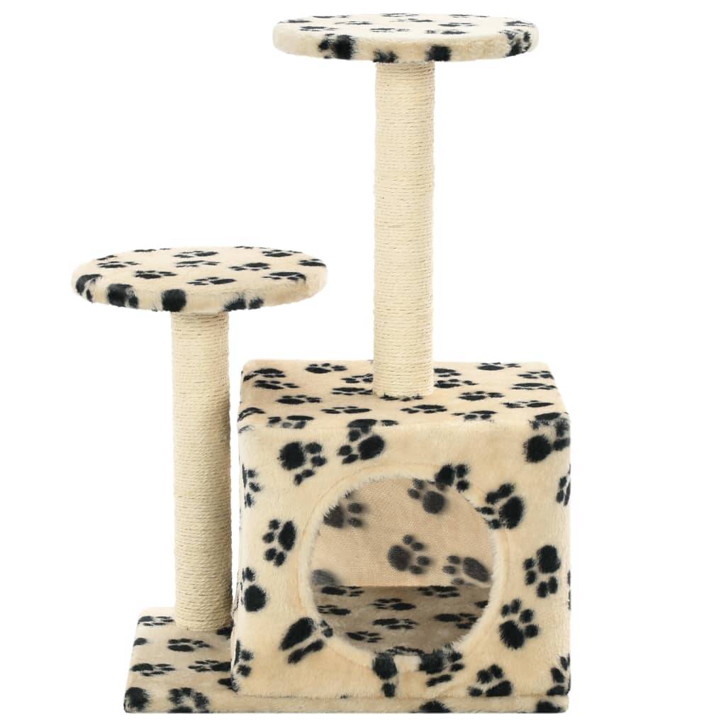 Arbre à chat  Alice Claire Beige  40 X 30 cm  - P87209B - Image 4