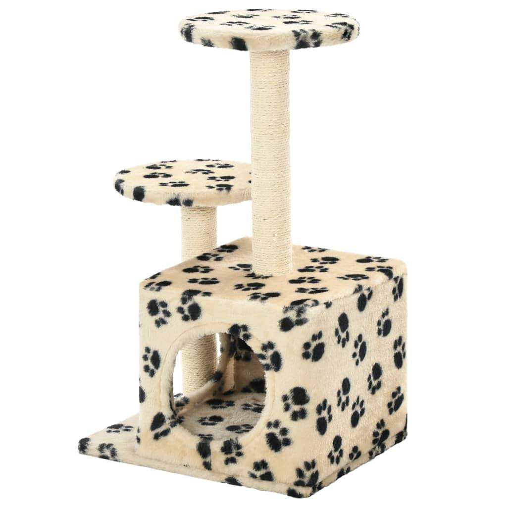 Arbre à chat  Alice Claire Beige  40 X 30 cm  - P87209B - Image 3