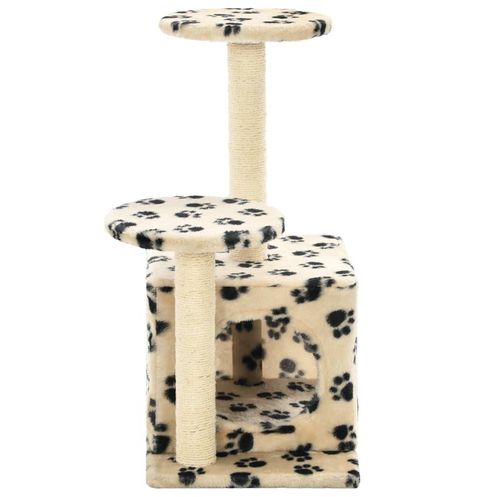 Arbre à chat  Alice Claire Beige  40 X 30 cm  - P87209B - Image 5