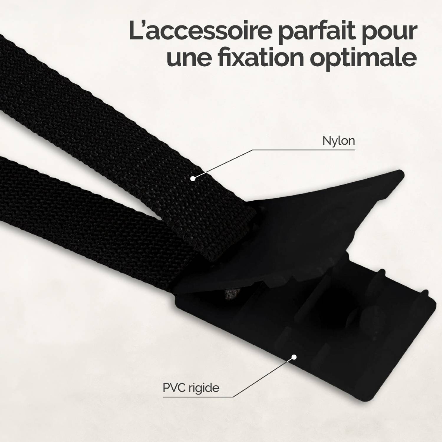 Linxor - Lot de 8 sangles pour enrouleur de bâche à bulles - Linxor - Image 4