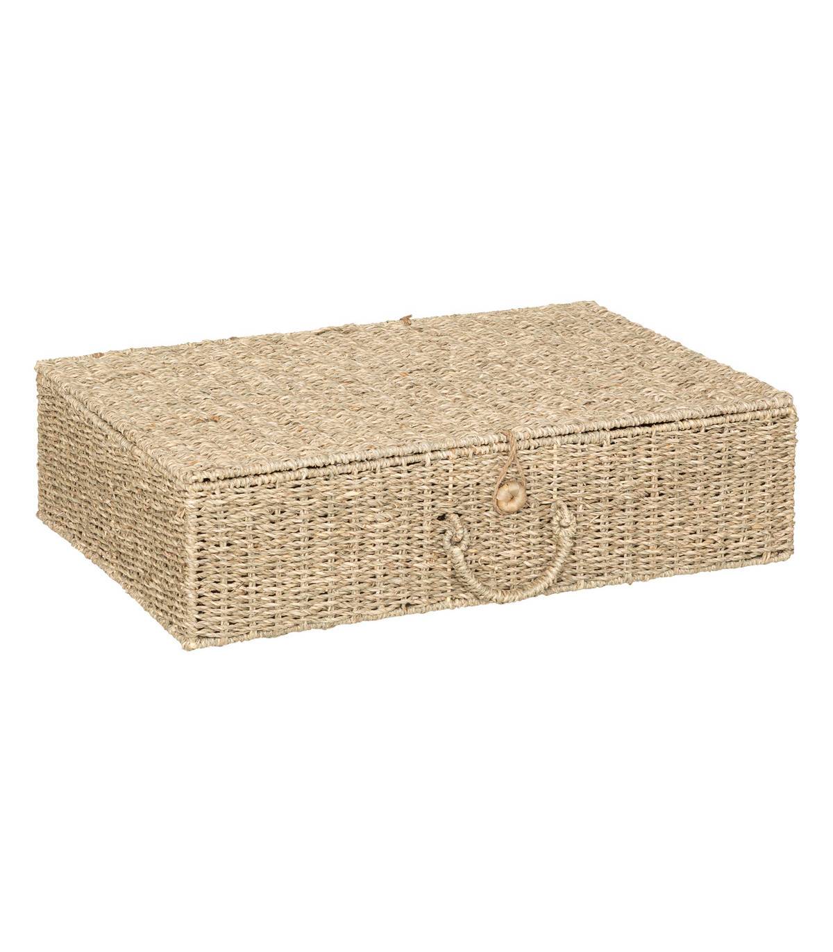 Atmosphera - Set de 2 paniers "Cora" en paille & métal S et M - Atmosphera Créateur d'intérieur - Imagen 6