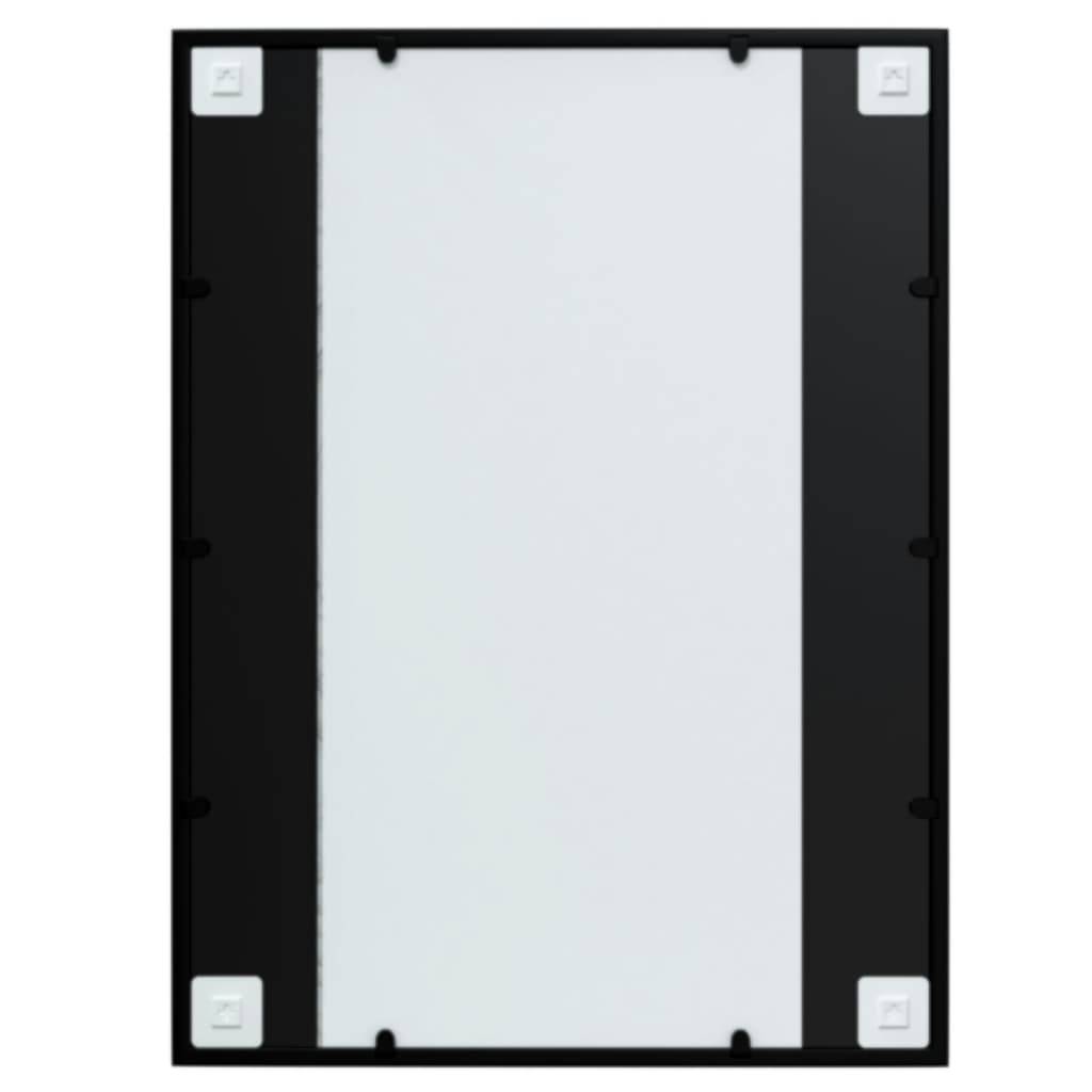 Maison Chic - Miroir mural noir 80x60 cm métal Maison Chic - Image 6
