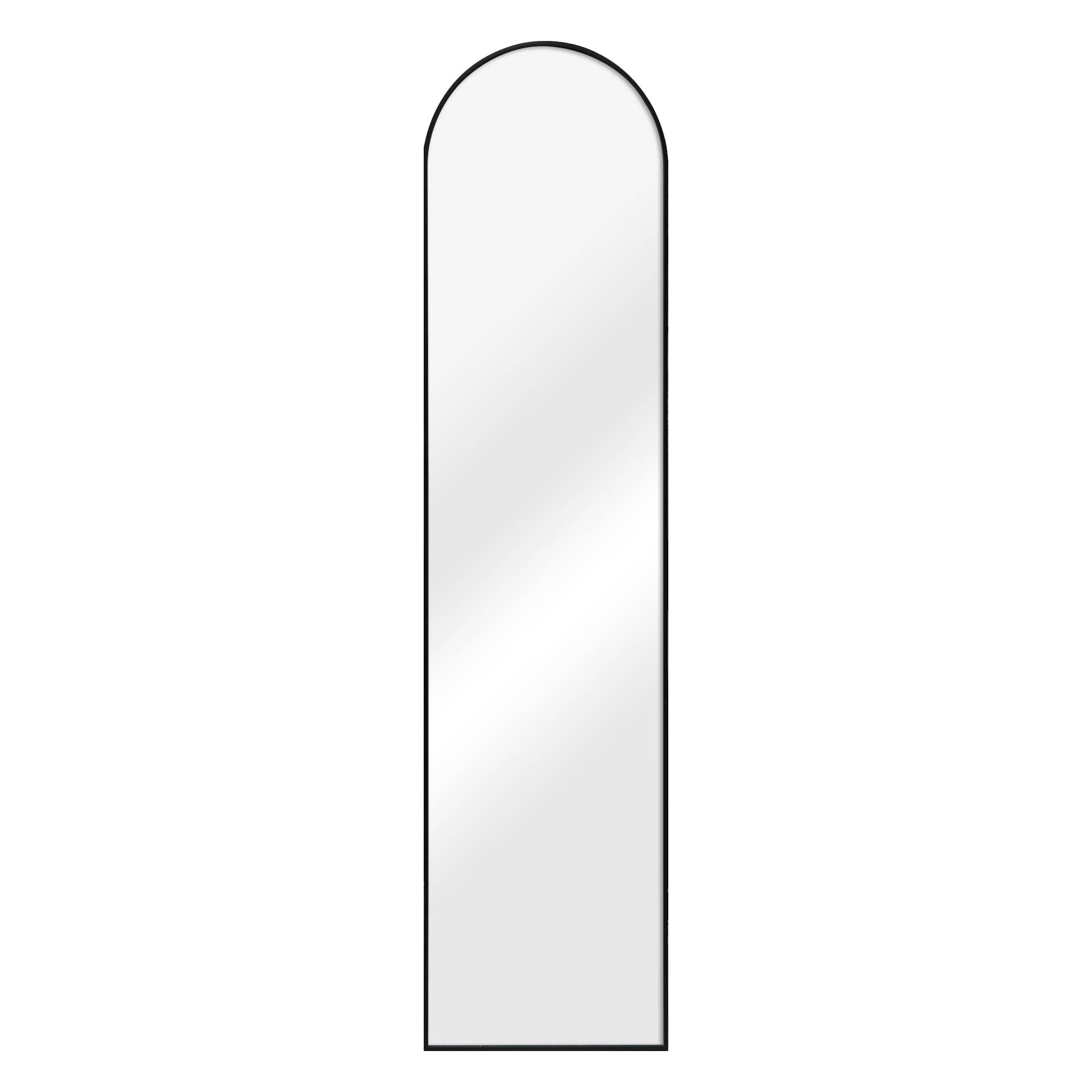 Helloshop26 - Miroir sur pied psyché inclinable 160 x 40 cm noir - Imagen 2