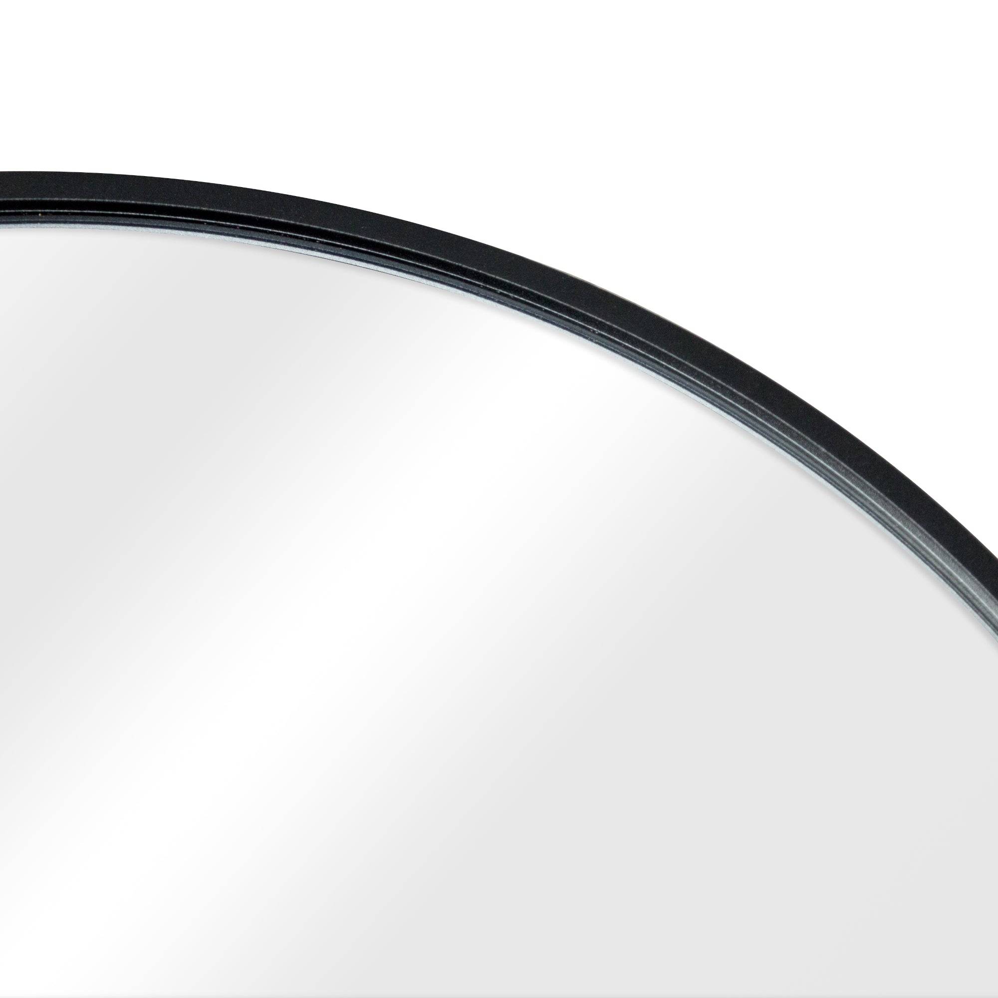 Helloshop26 - Miroir sur pied psyché inclinable 160 x 40 cm noir - Imagen 4