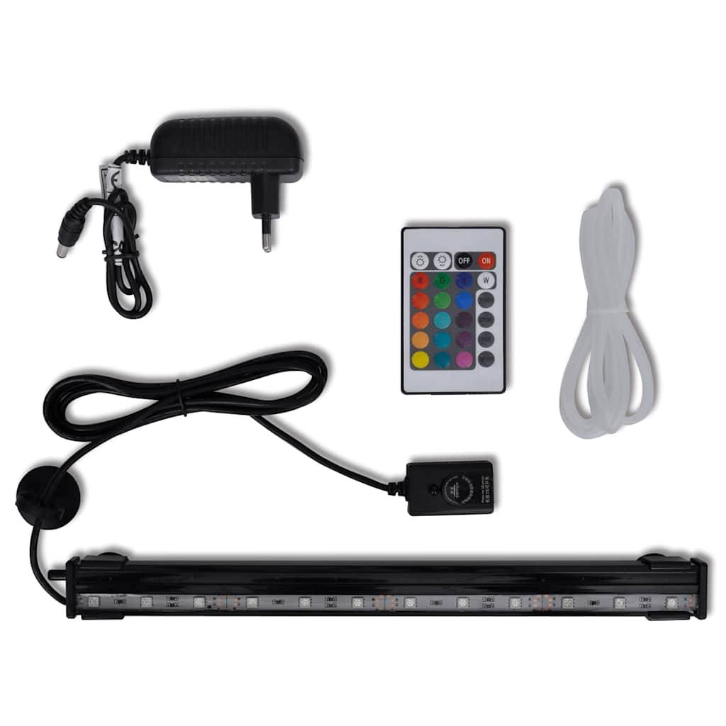 Lampe LED Aquarium Submersible Effet Bulles et Lumière Ambiance RGB 32 cm - ComfortXL Outdoor Living - Image 1
