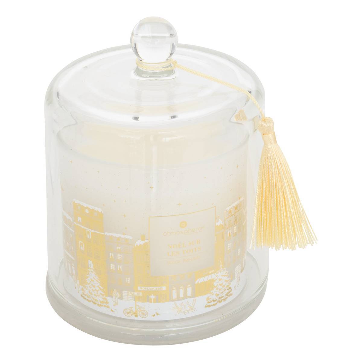 Atmosphera - Bougie parfumée Hiver à Paris sous cloche - Atmosphera Créateur d'intérieur - Image 1